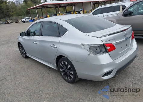 2018 Nissan Sentra Sr из США, поврежденный, VIN 3N1AB7AP6JY226959
